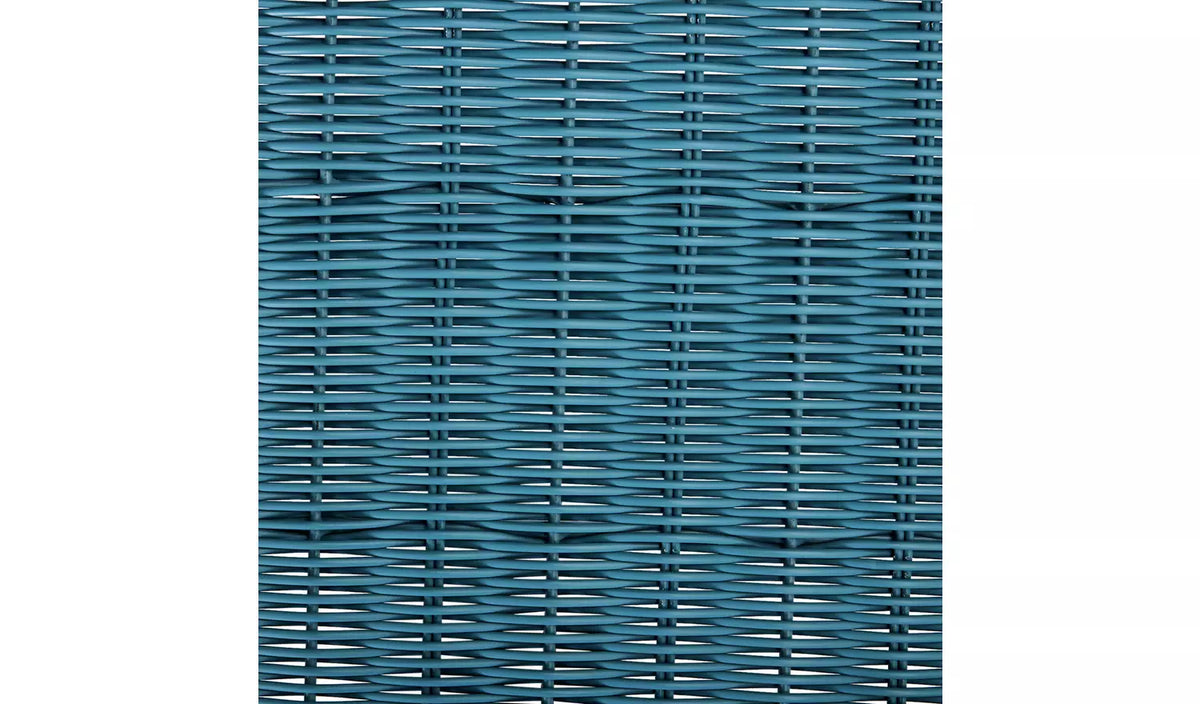 Habitat Sona Rattan Effect Garden Chair - Blue