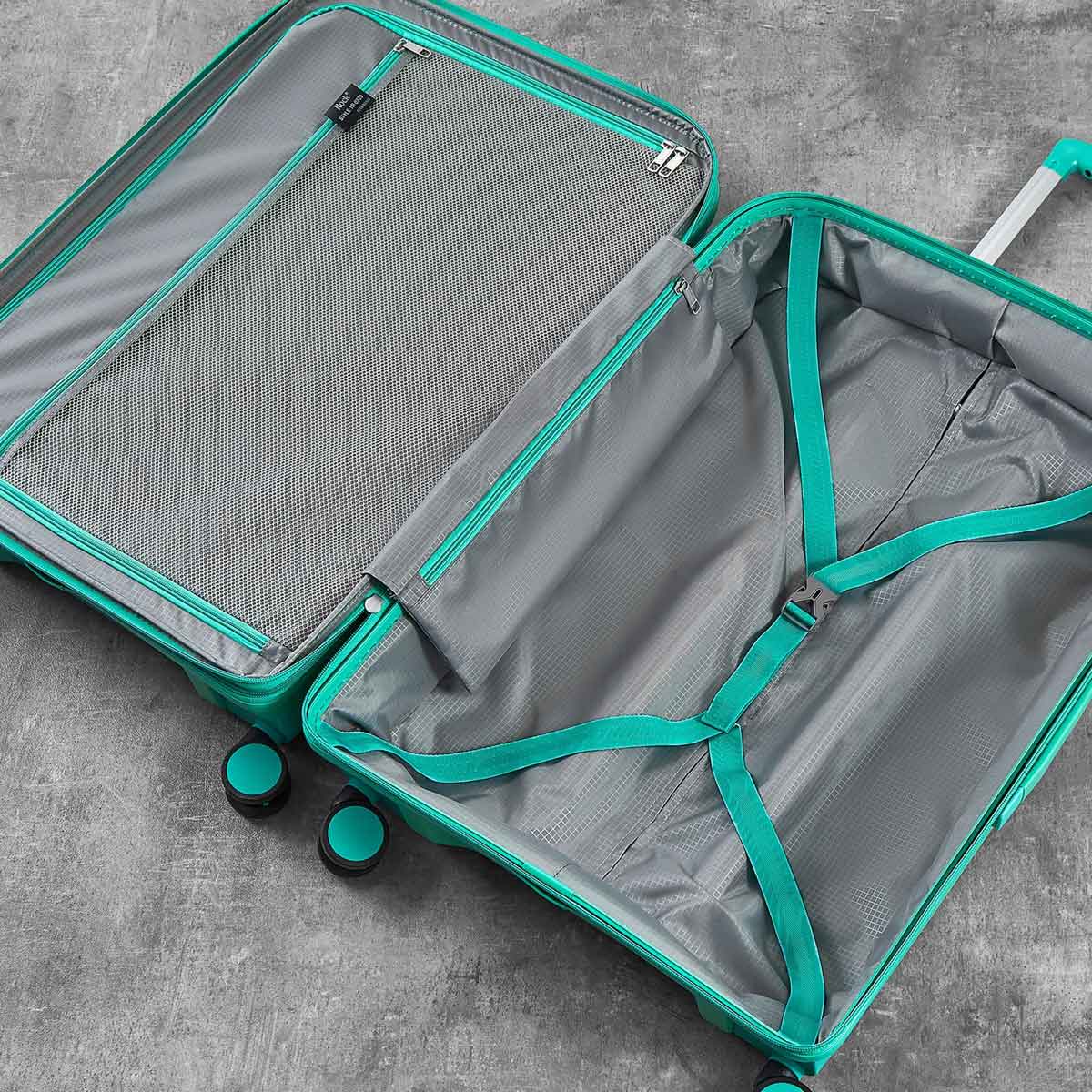 Tulum Large Suitcases Turquoise