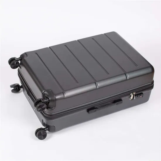 Robert Dyas 4 Wheel Large Suitcase - Dark Charcoal