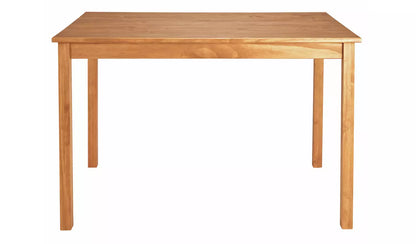 Home Raye Solid Wood 4 Seater Dining Table - Natural