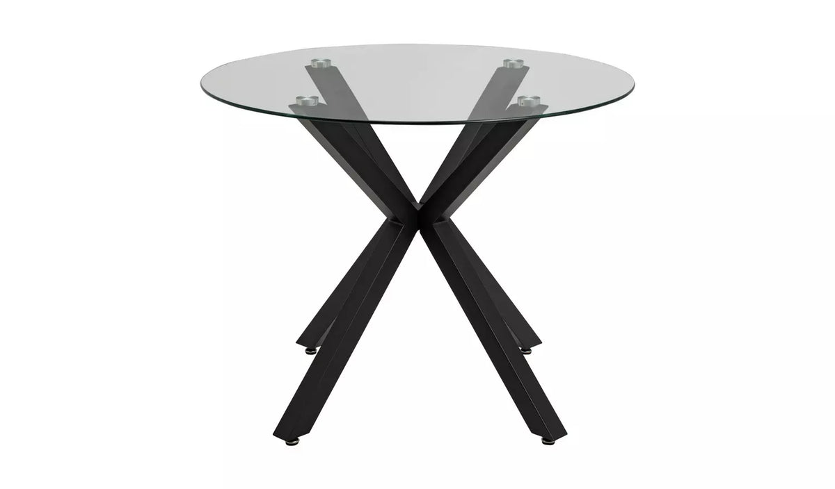 Home Alice 4 Seater Dining Table - Black