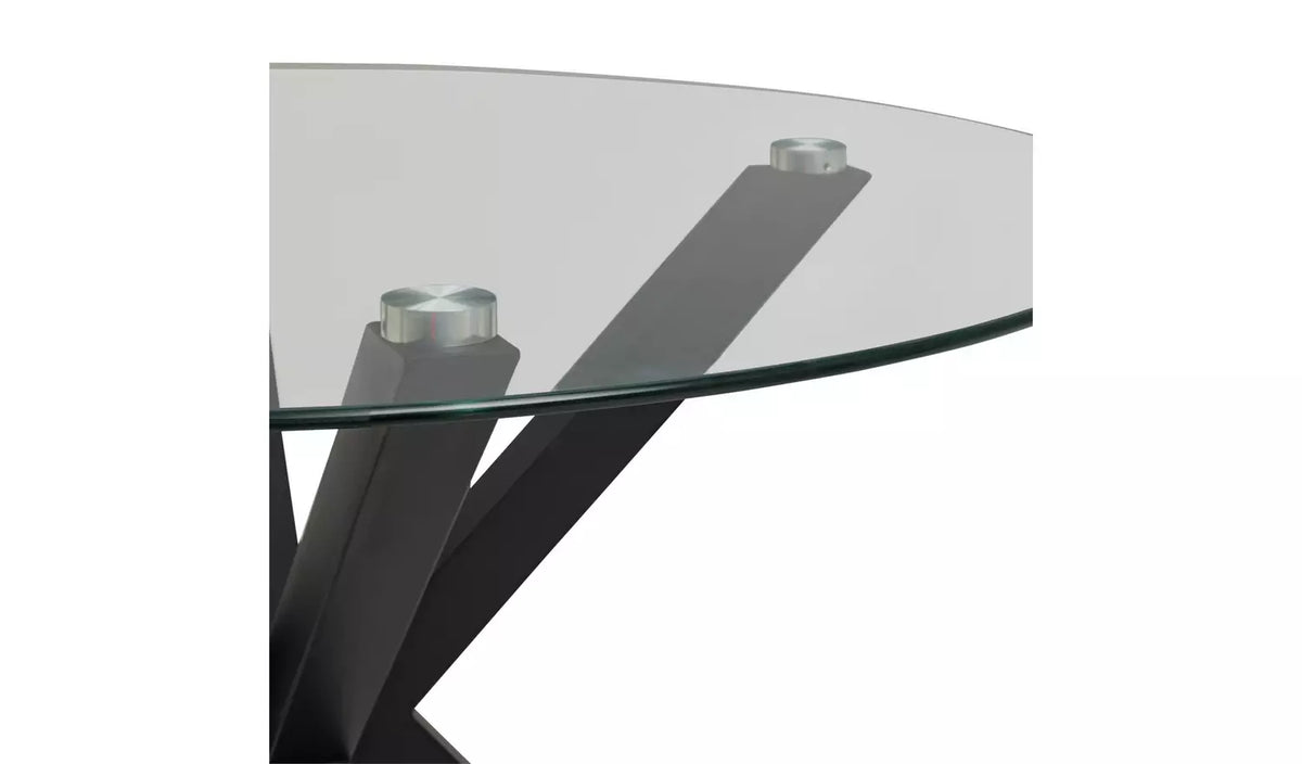 Home Alice 4 Seater Dining Table - Black
