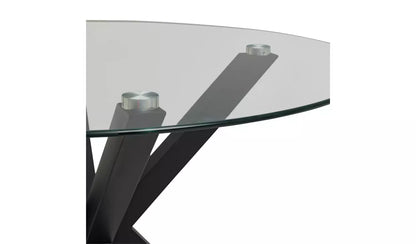 Home Alice 4 Seater Dining Table - Black