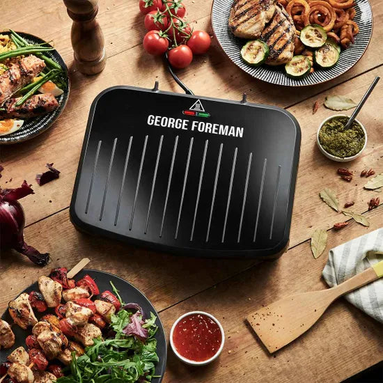 George Foreman 25810 Medium Fit 1630W Grill - Black
