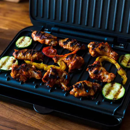 George Foreman 25810 Medium Fit 1630W Grill - Black