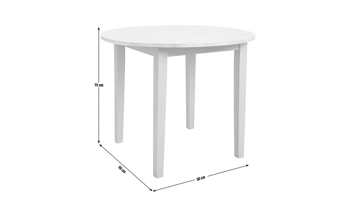 Home Chicago Solid Wood 2-4 Seater Dining Table