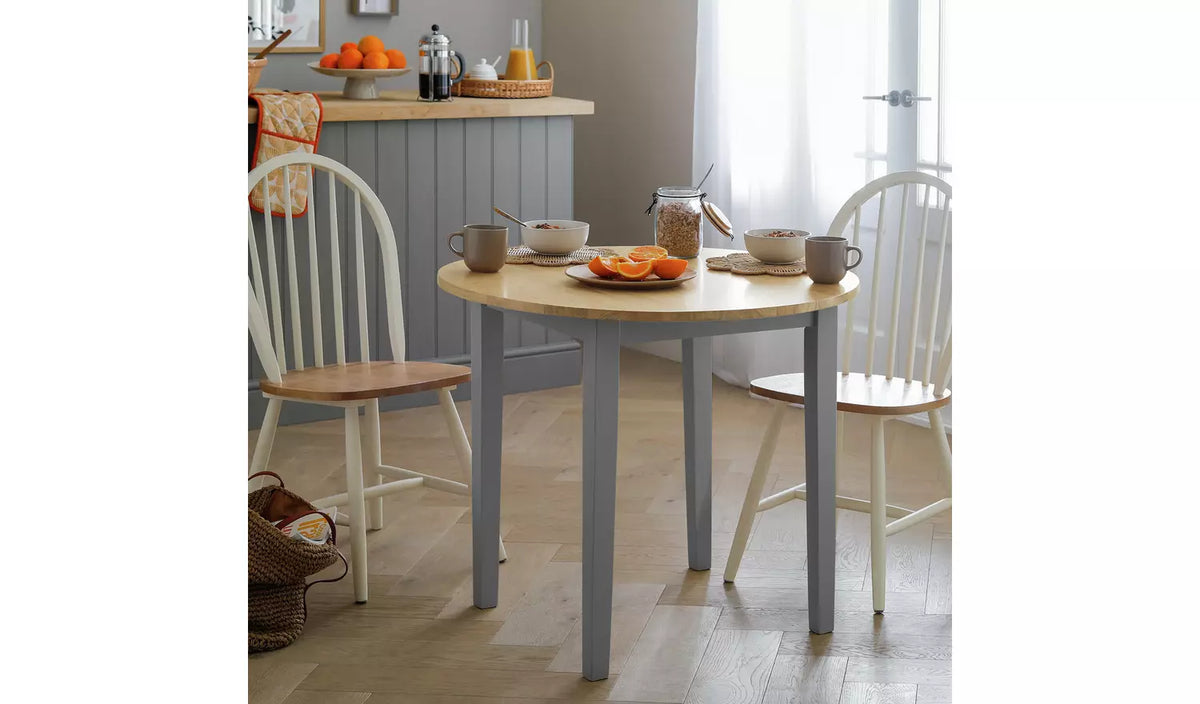 Home Chicago Solid Wood 2-4 Seater Dining Table