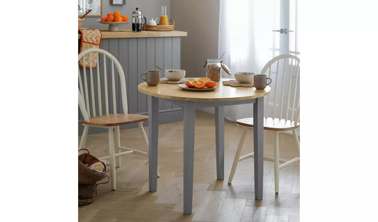 Home Chicago Solid Wood 2-4 Seater Dining Table
