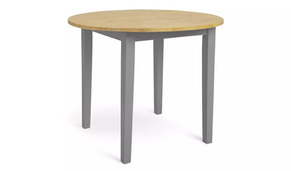 Home Chicago Solid Wood 2-4 Seater Dining Table