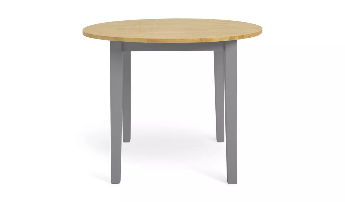 Home Chicago Solid Wood 2-4 Seater Dining Table