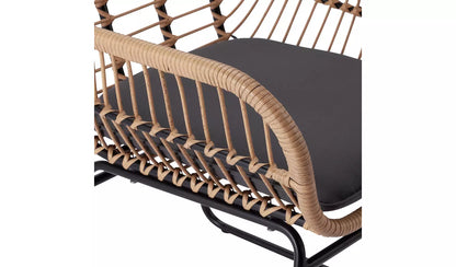 Ross Rattan Effect Garden Chair - Natural