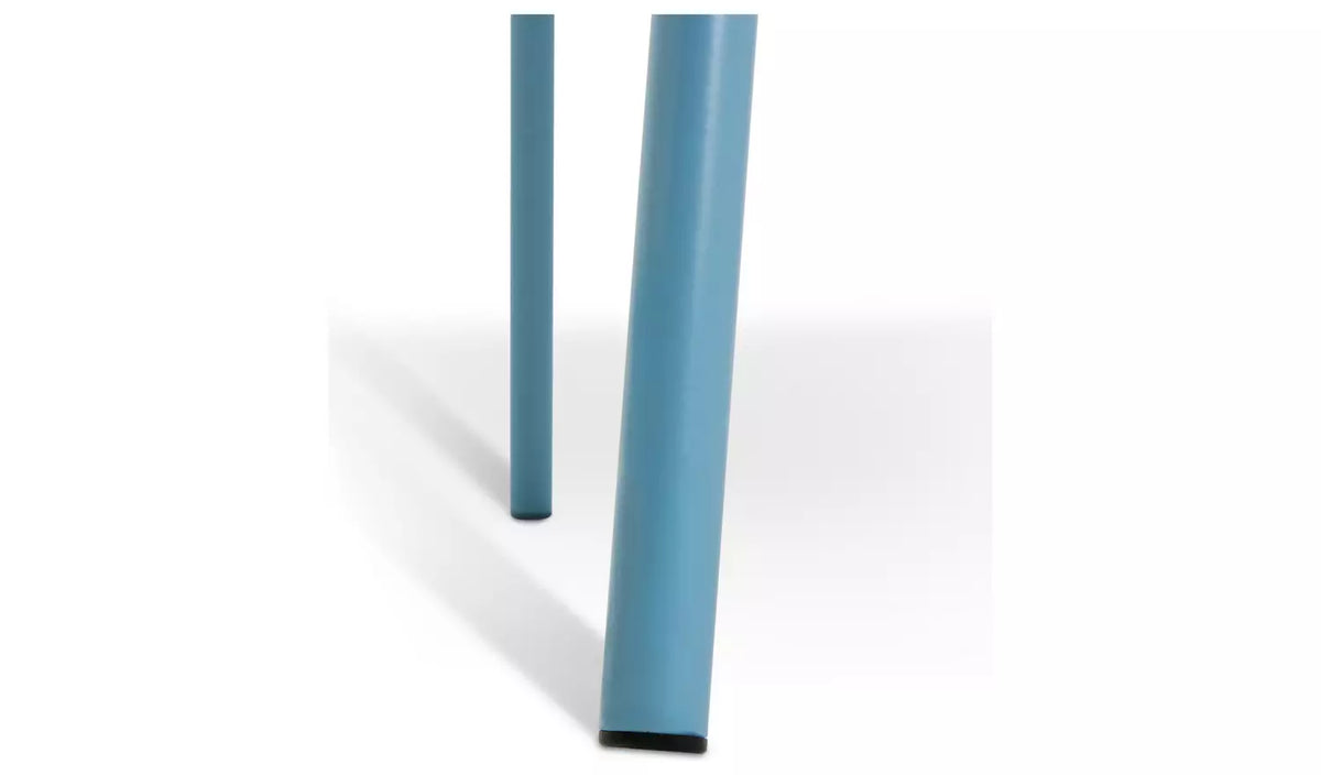 Habitat Sona Rattan Effect Garden Chair - Blue