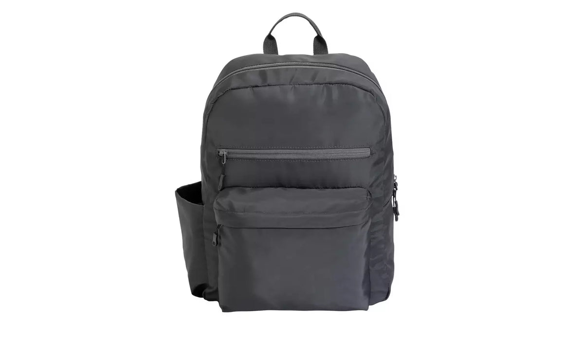 Home Block Colour Grey Backpack