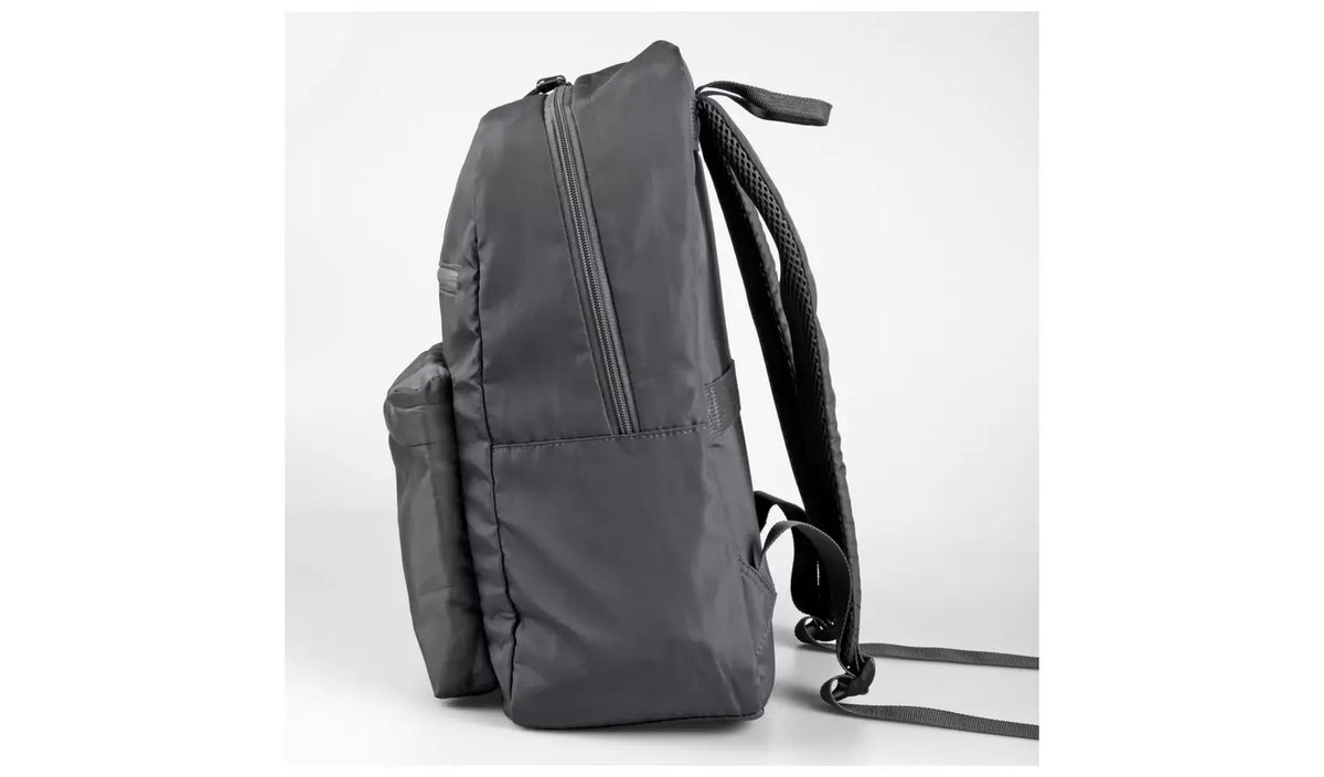 Home Block Colour Grey Backpack
