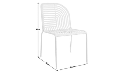 Habitat 60 Lucinda Metal Garden Chair - Yellow