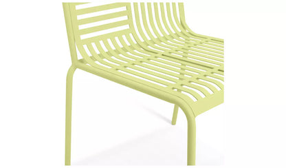 Habitat 60 Lucinda Metal Garden Chair - Yellow
