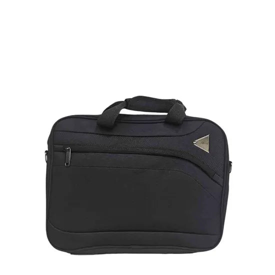 Snowball Corby Laptop Soft Shell Suitcase In Black
