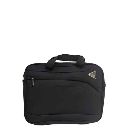 Snowball Corby Laptop Soft Shell Suitcase In Black