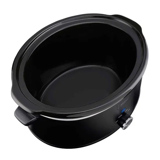 Cooks Professional Slow Cooker w/ Glass Lid & 2 Heat Settings 6.5L