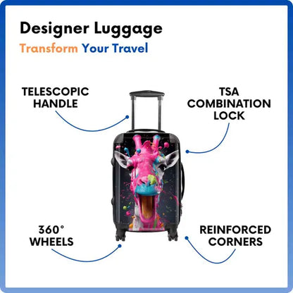 Warren Reed - Designer Sunrise On The Beach Suitcase Large