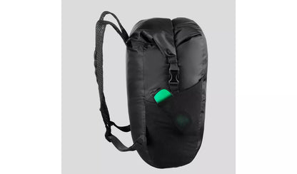 Decathlon Travel Waterproof Foldable Backpack 20L - Black
