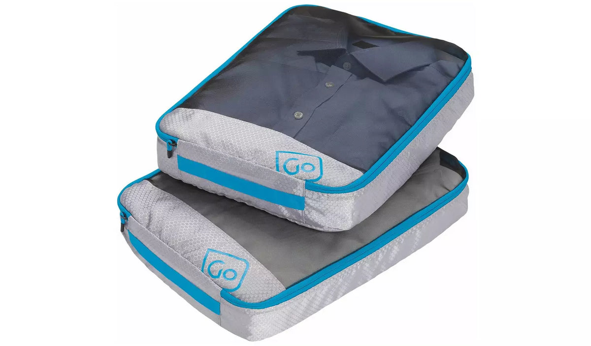 Go Travel Large Capacity Packing Cubes - Set of 2