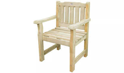 Forest Rosedene Wooden Garden Chair - Natural