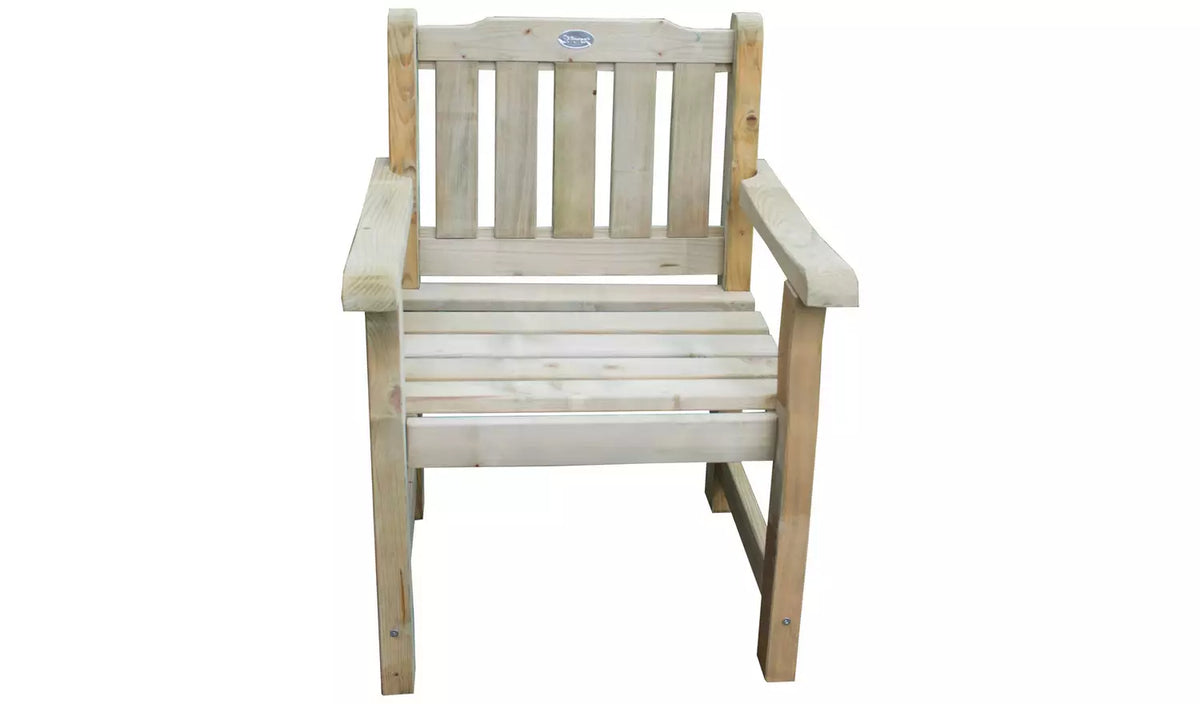 Forest Rosedene Wooden Garden Chair - Natural
