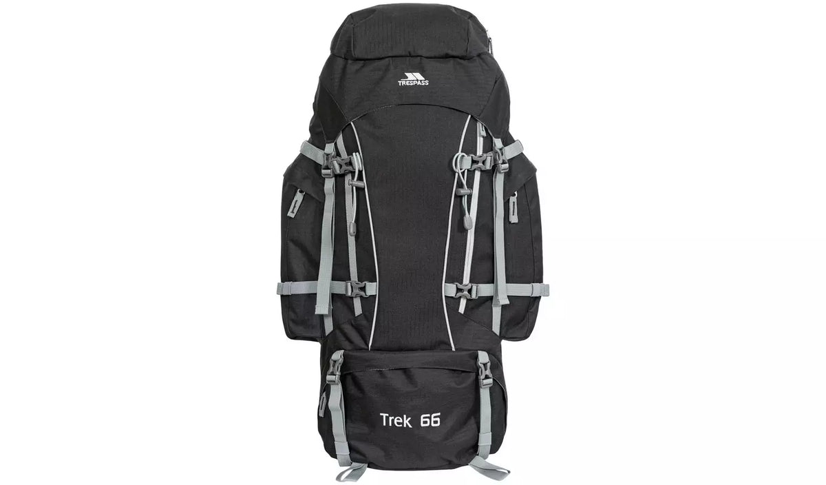 Trespass Trek 66L Backpack - Grey