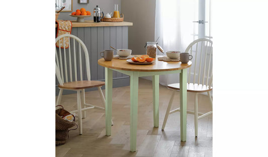 Chicago Wooden 4 Seater Dinning Table - Sage