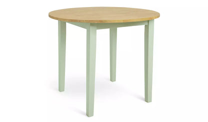 Chicago Wooden 4 Seater Dinning Table - Sage