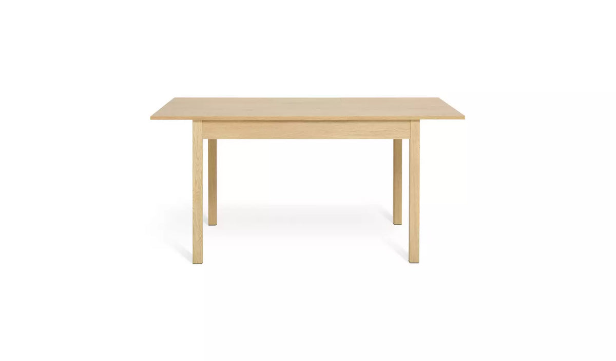 Home Sendi Extend wood effect 4-6 Dining Table - Natural