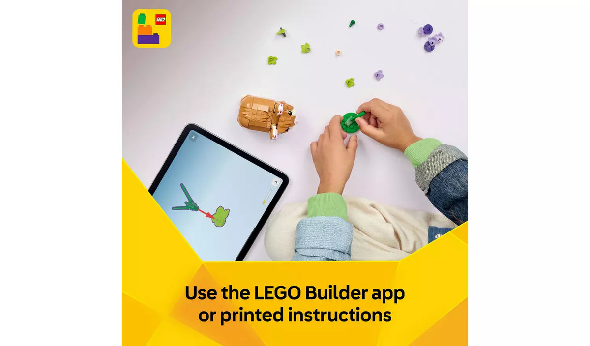 LEGO Creator 3in1 Cute Hamster with a Flower Toy