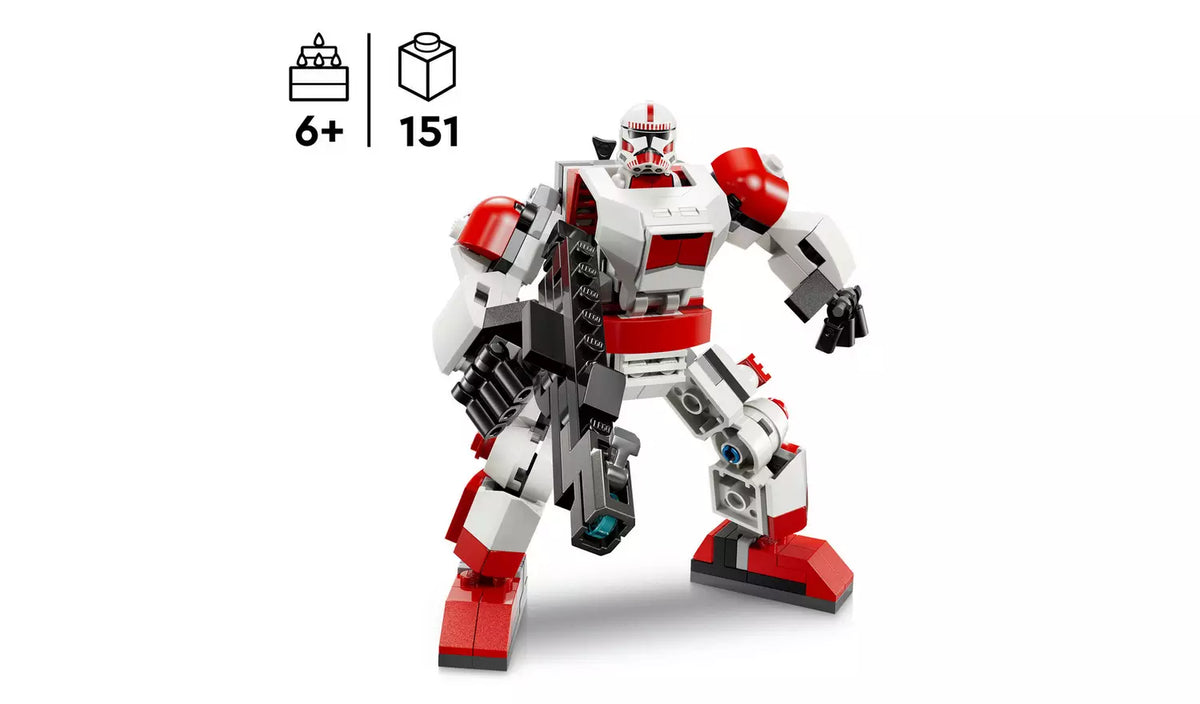 LEGO Star Wars Clone Shock Trooper Mech Building Toy