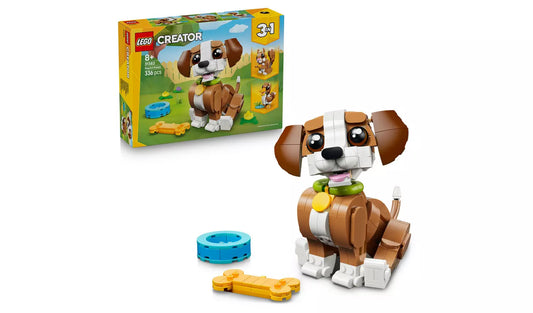 LEGO Creator 3in1 Cute Animals: Playful Puppy Dog Toy