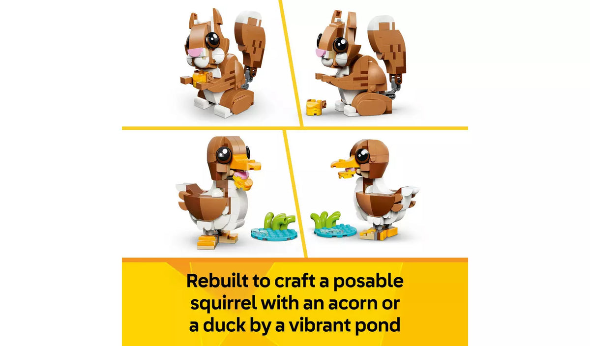 LEGO Creator 3in1 Cute Animals: Playful Puppy Dog Toy