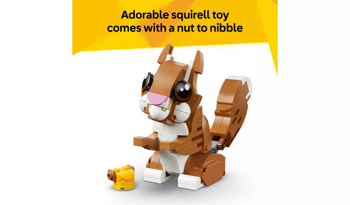 LEGO Creator 3in1 Cute Animals: Playful Puppy Dog Toy