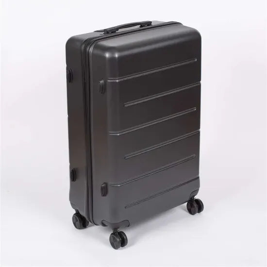 Robert Dyas 4 Wheel Large Suitcase - Dark Charcoal