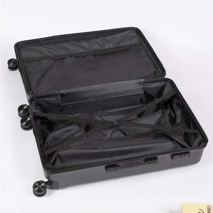 Robert Dyas 4 Wheel Large Suitcase - Dark Charcoal