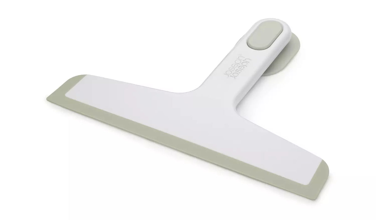 Duo Slimline Squeegee with Hook - White