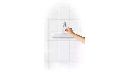 Duo Slimline Squeegee with Hook - White