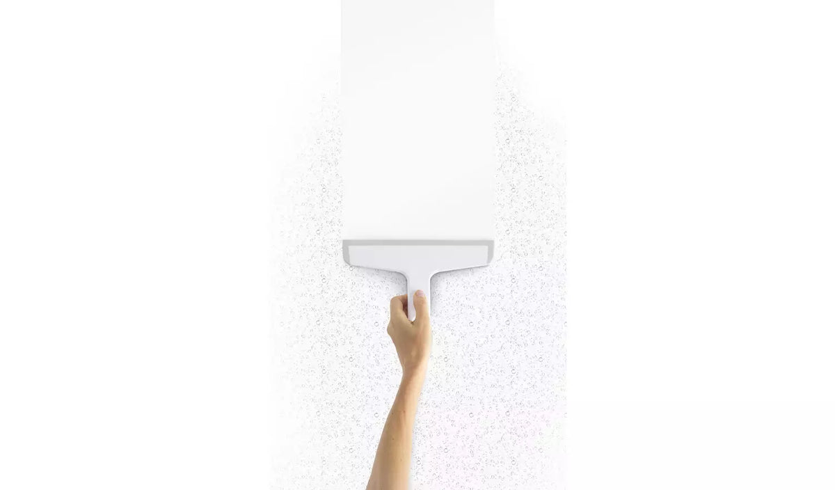 Duo Slimline Squeegee with Hook - White
