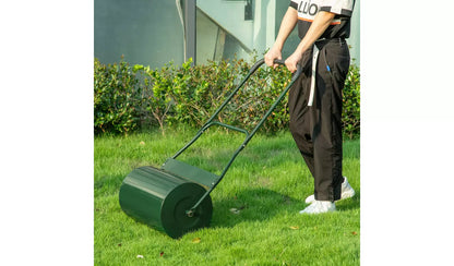 Outsunny 40L Garden Lawn Roller - Green