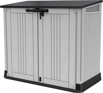 Keter 1200L Extra Large Outdoor Garden Storage Box – Weather Resistant, Lockable Patio & Garden Storage Chest