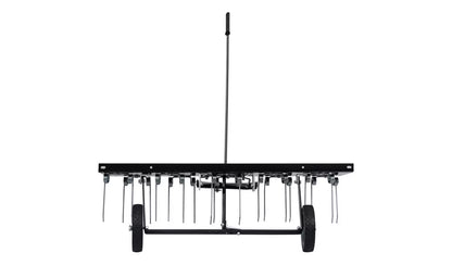 Walplus Steel Scarifier for Ride-on Mower - Black - 102 x 85 x 37 cm
