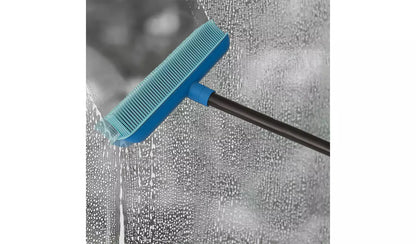 Home Valet Rubber Broom & Hand Brush Set